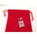British Flag / Union Jack Clip on Charm in Red Gift Bag